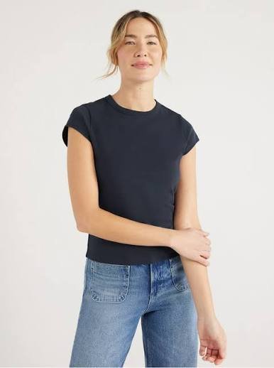 Free Assembly Cap Sleeve Tee
