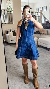 Free Assembly Denim Dress 100
