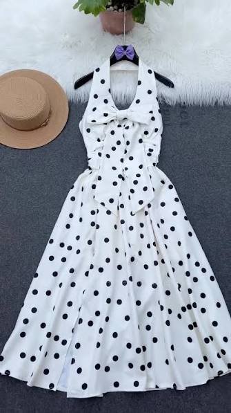 Free Assembly Polka Dot Dress